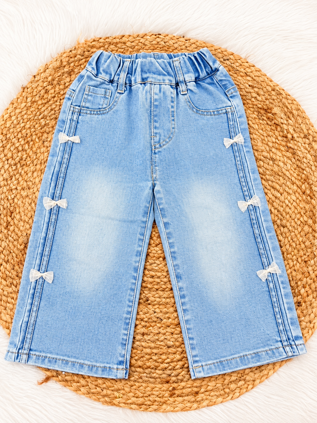 Light blue denim pant
