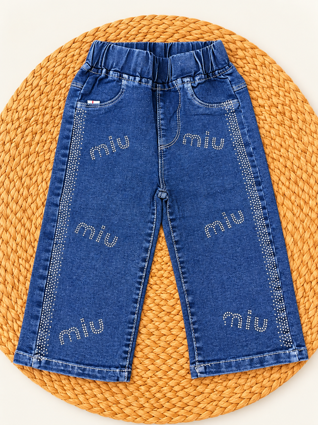 Denim Jeans – Stylish Printed Casual Pants